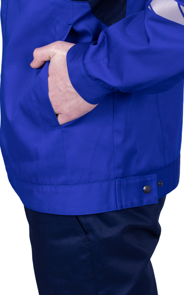 Куртка СТРОНГ ИМПОРТ (васильковый/т.синий)