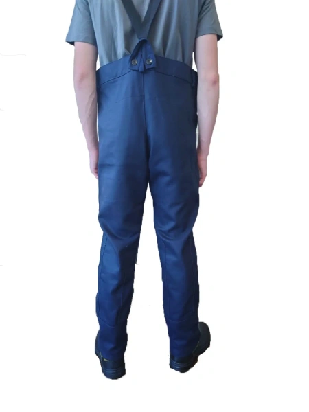 Костюм сварщика ОНИКС СОП 3 кл.защиты с силикон.накладками с БР (т.синий)