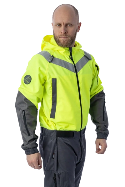 Комбинезон BRODEKS KS 503 (желтый/серый)