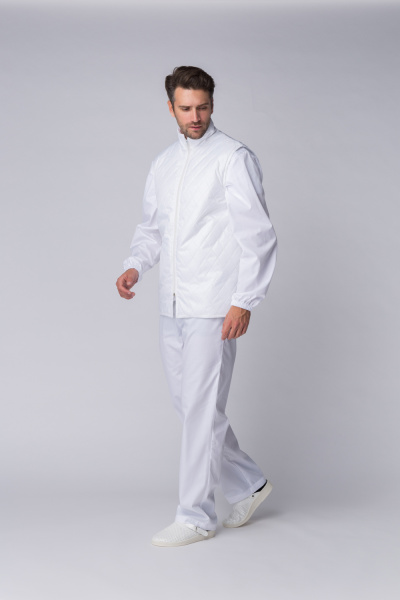 Жилет ХАСПФУД зимний (белый)