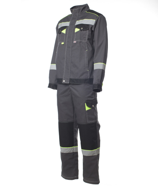 Костюм КОРВЕТ с СОП с ПК (т.серый/черный)