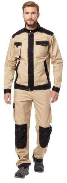 Куртка VELAR (бежевый/черный)