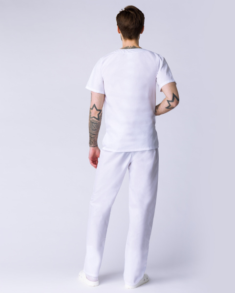 Костюм хирурга с БР (белый)