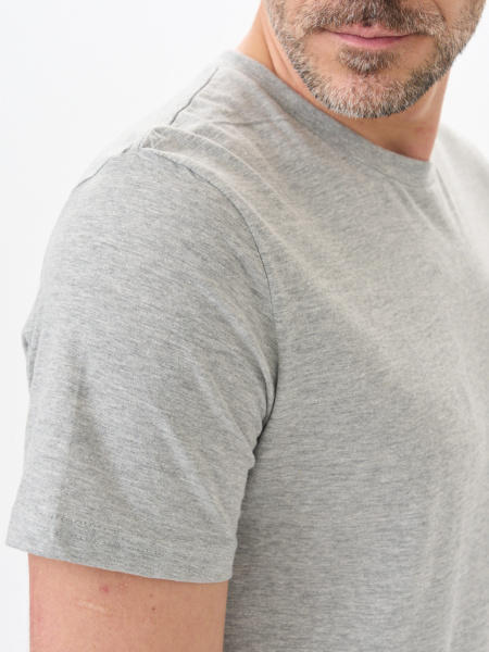 Футболка PREMIUM (меланж т.серый)