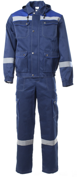 Костюм АНТЕЙ с СОП с ПК (синий/васильковый)