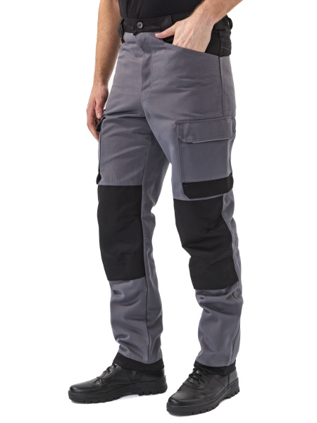 Костюм ГОРОД с БР (т.серый/черный/красный)