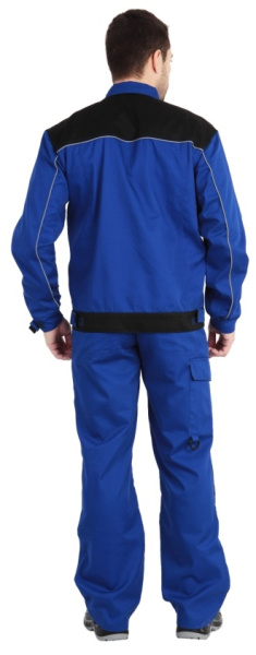 Костюм КОНФОРМ с ПК (василек/черный)