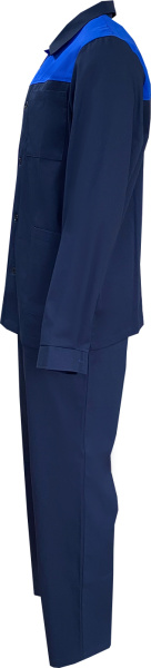 Костюм СПЕЦИАЛИСТ ЛАЙТ с БР (т.синий/васильковый)
