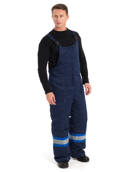 Костюм НОВА зимний с ПК (синий/василёк)