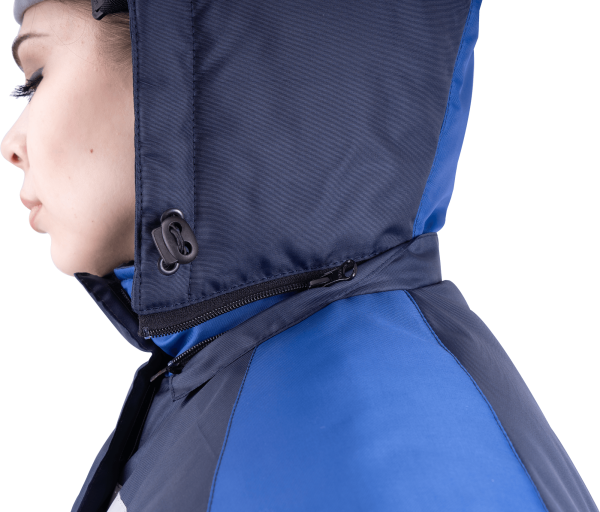 Костюм РОУД женский зимний с ПК (т.синий/василек)