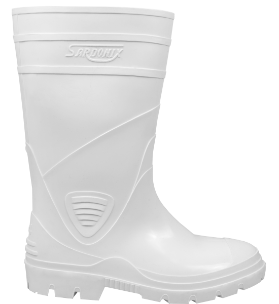 Сапоги Sardonix 165-03Б ПВХ мужские (белый)