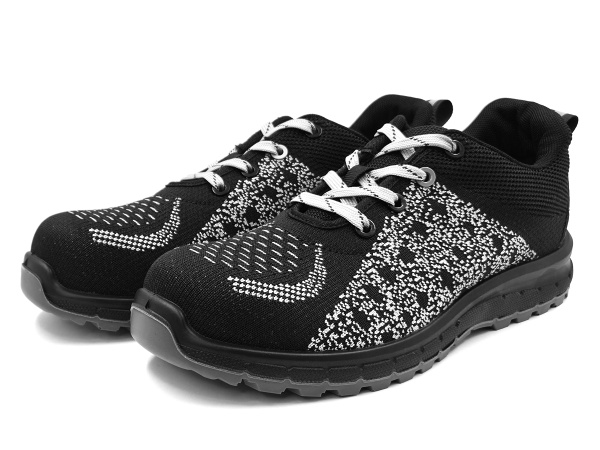 Полуботинки МИСТРАЛЬ AZ001-CK ПУ-ТПУ с КП и КС (серый/черный)