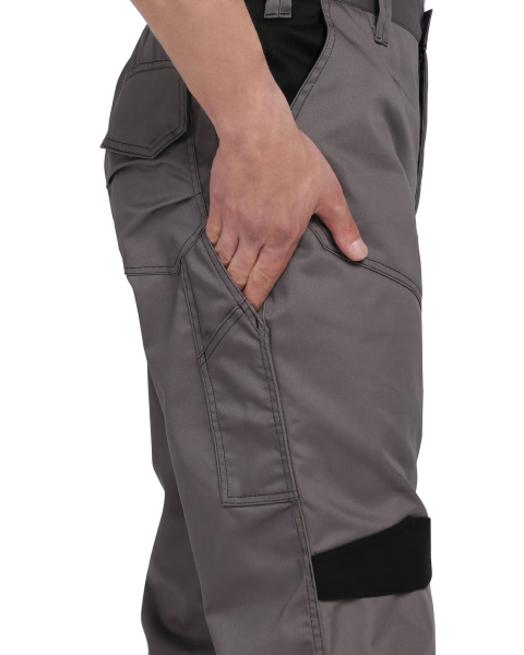 Брюки ЦИТРИН (серый/черный)