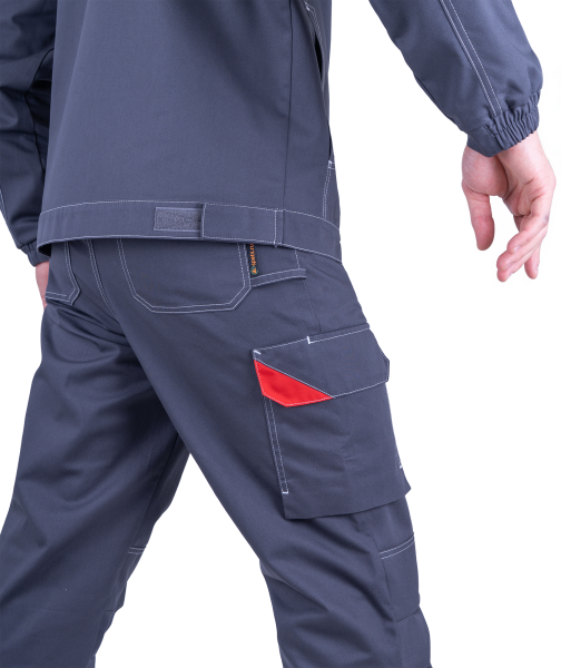 Костюм СТАРАТЕЛЬ с БР (серый)