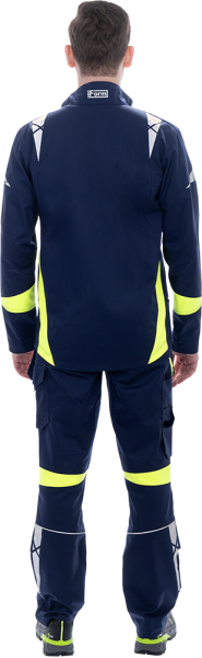 Куртка ACTIVE FLEX / АКТИВ ФЛЕКС (т.синий/флуоресцентный желтый)
