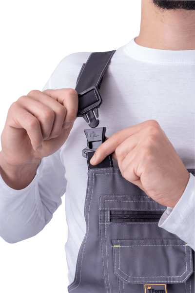 Полукомбинезон ЭДВАНС (серый/т.серый/черный)