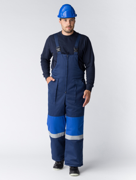 Костюм НОРДХАРД-2 IMP зимний с ПК (т.синий/васильковый)