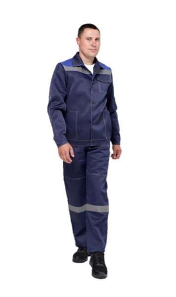 Костюм БУВИНИ ВОКЕР с ПК (т.синий/васильковый)