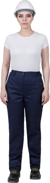 Костюм ОПЕРАТОР женский с БР (т.синий)