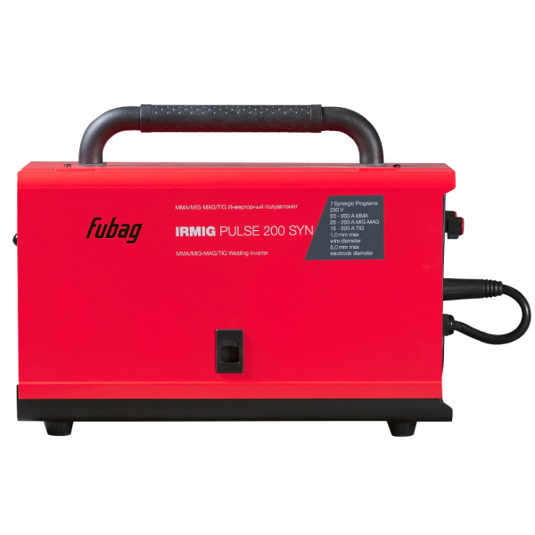 Сварочный полуавтомат FUBAG IRMIG PULSE 200 SYN с горелкой 250 А 3 м