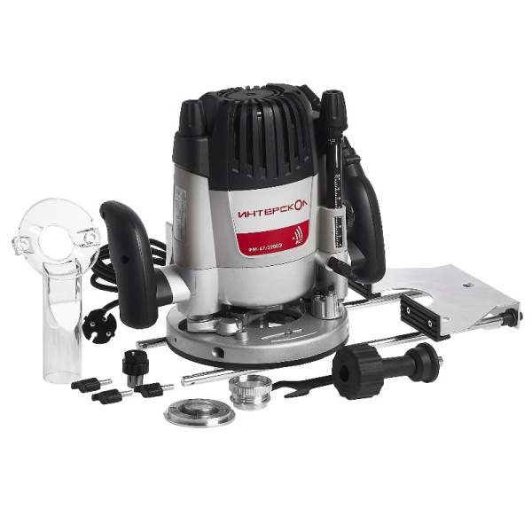 Фрезер ИНТЕРСКОЛ ФМ-67/2200Э 2200Вт раб.ход 67мм 21000об/мин