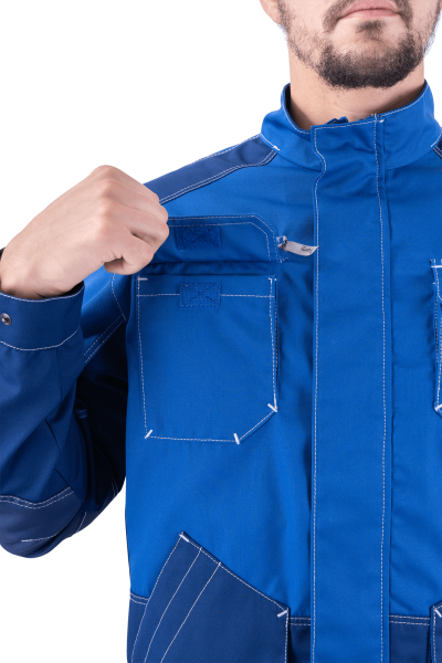 Куртка ЭДВАНС (василек/синий)