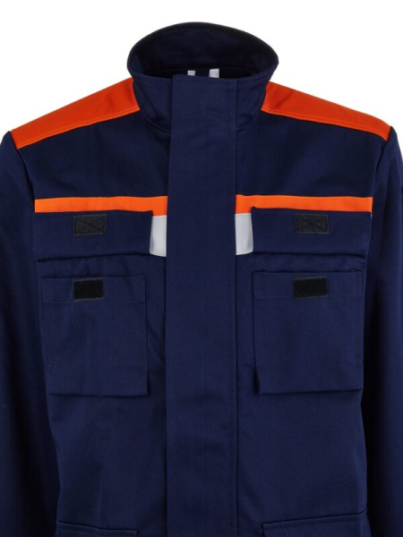 Костюм ЭНЕРГИЯ-Б 35,2 кал. с ПК (т.синий/оранжевый)