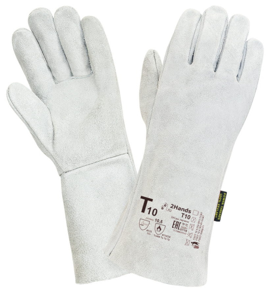 Краги спилковые Т10