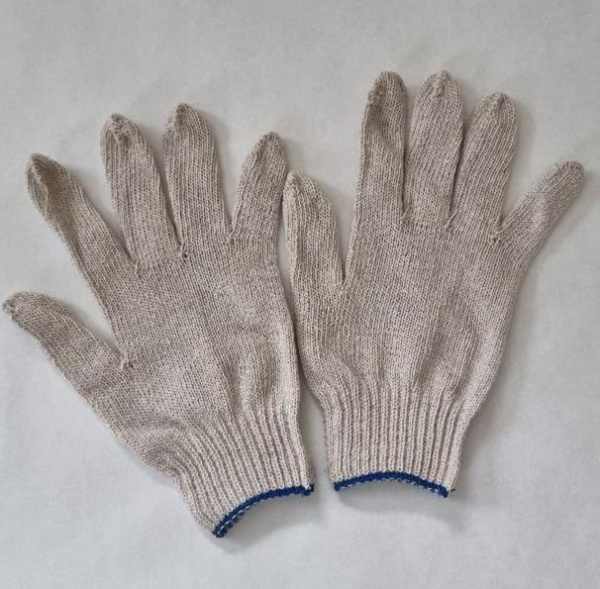 Перчатки ХБ рабочие 4 нити без ПВХ