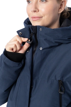 Куртка-парка BRODEKS KW 258 женская зимняя (синий)