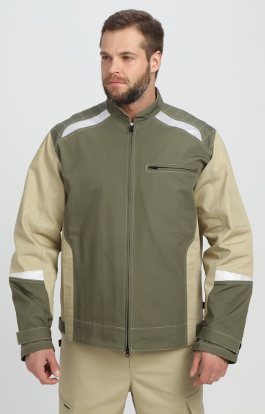 Куртка ЧЕЛСИ CH (хаки/бежевый)