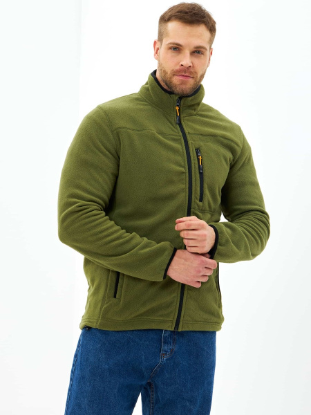 Толстовка H23010 флисовая (хаки)