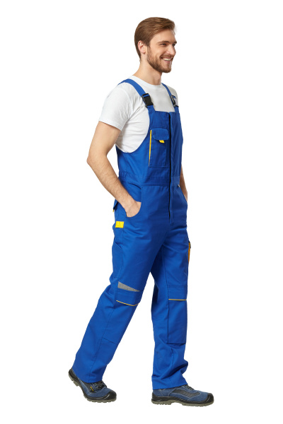 Полукомбинезон АЛАТАУ (васильковый/желтый)