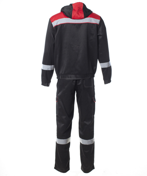 Костюм АНТЕЙ с СОП с ПК (черный/красный)
