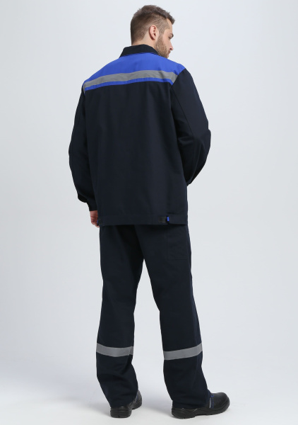 Костюм ИТРОРИС-2 СОП с ПК (т.синий/васильковый)