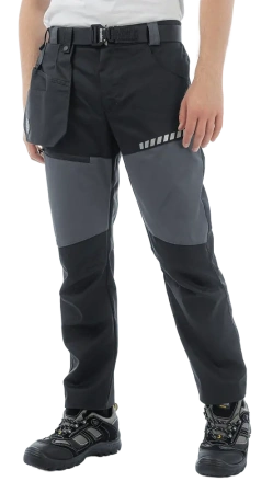 Брюки BRODEKS KS 334 (серый/черный)