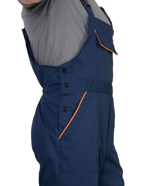 Костюм СИРИУС-МАСТЕР с ПК (т.синий/оранжевый)