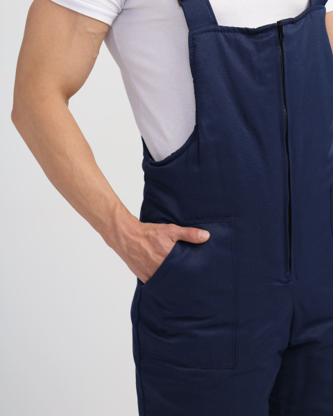 Костюм Т-2 зимний с ПК (т.синий/васильковый)