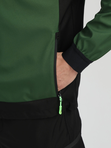 Куртка PROFLINE LEADER софтшел (хаки/черный)