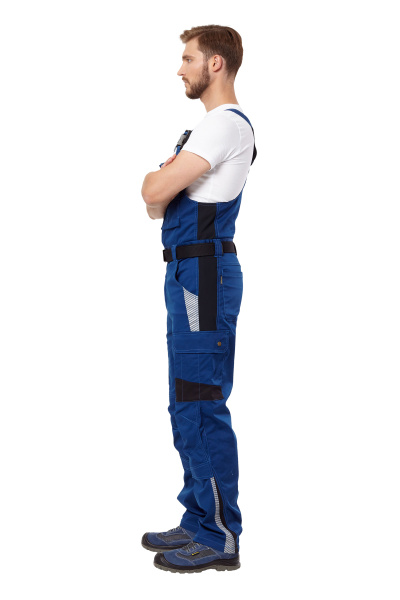 Полукомбинезон AZUR (синий/черный)