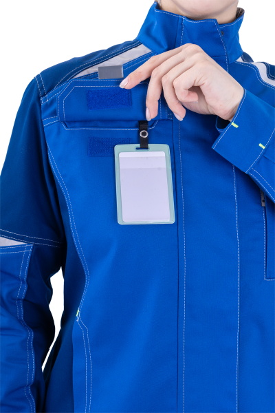 Куртка ТУРБО SAFETY женская (василек/синий)