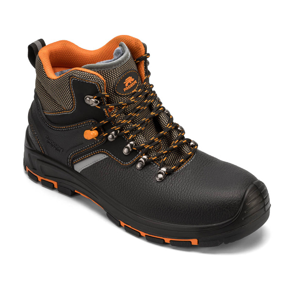 Ботинки ЛИДЕР ИМПОРТ 8743РКВНМ-1 ПУ-Резина шерстин с КП и КС