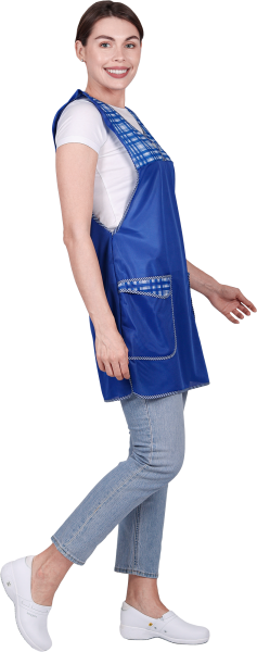 Фартук ХОЗЯЮШКА нейлоновый (василековый)