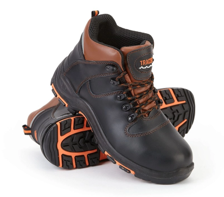 Ботинки ТРЕЙСЕР-БОСС с КП и КС (черный/коричневый) Ботинки ТРЕЙСЕР-БОСС с КП и КС (черный/коричневый)