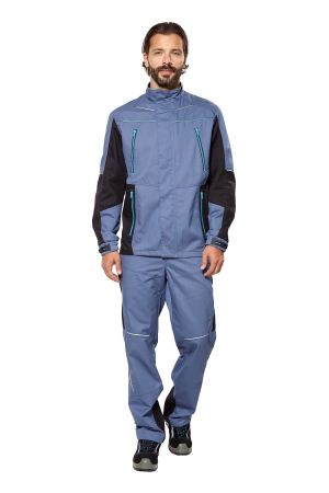 Костюм КРАНЦ с БР (маренго/черный/голубой)