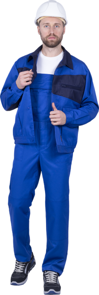 Костюм СПЕЦИАЛИСТ-2 с ПК (василек/т.синий)