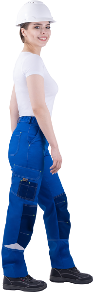 Брюки ТУРБО SAFETY женские (василек/синий)