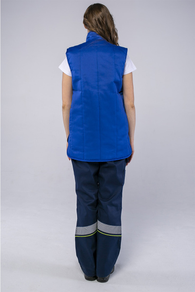 Жилет Универсальный зимний (васильковый)