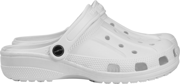 Туфли ЭВА с перфорацией с ремешком (белый)