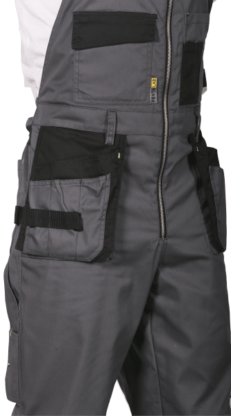 Полукомбинезон RONTA PL205 (т.серый/черный/лаймовый)